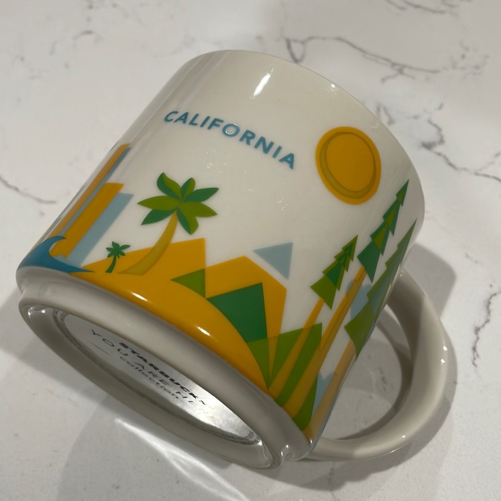 STARBUCKS COFFEE MUG CALIFORNIA YOU ARE HERE COLLECTION HARD TO FIND